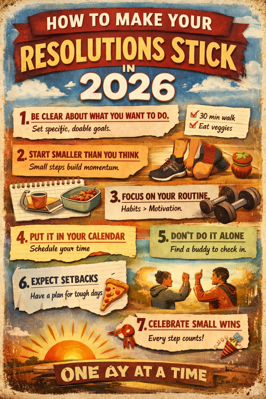 7 Proven Tips to Actually Keep Your New Year's Resolution